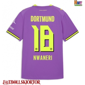 Borussia Dortmund Ethan Nwaneri #18 Tredjetröja 2026-27 Kortärmad